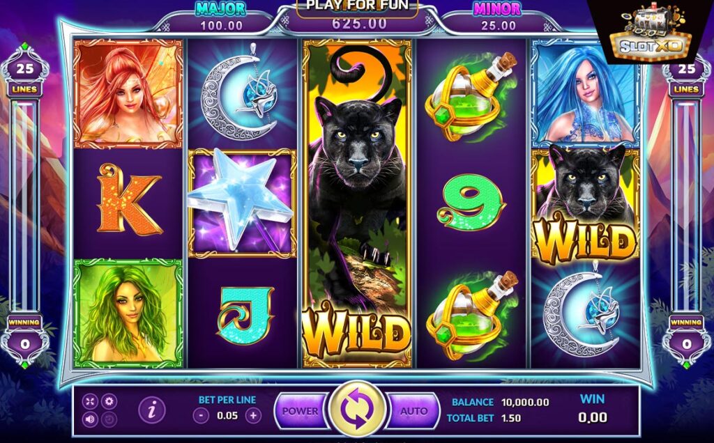 ทดลองเล่น Wild Fairies 1 ตัวอย่างสล็อต Wild Fairies