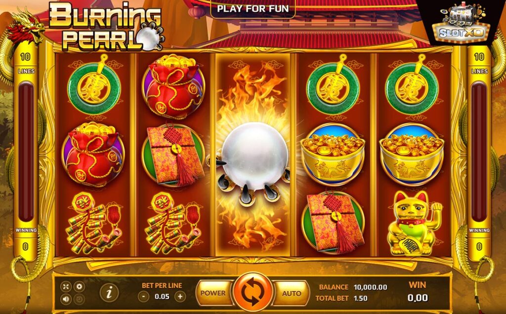 ทดลองเล่น Burning Pearl 1 ตัวอย่างสล็อต Burning Pearl