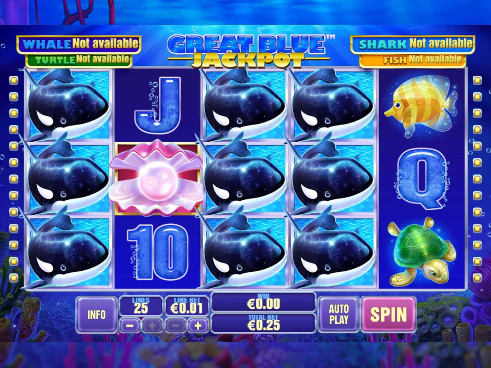 ตัวอย่างเกม Great Blue