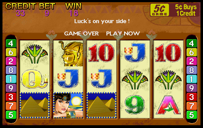 ตัวอย่างเกม Queen Of The Nile