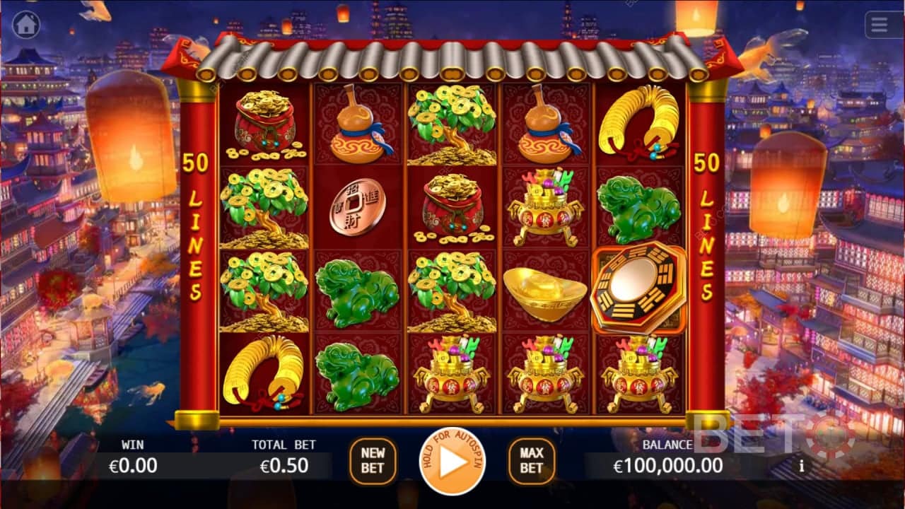 ตัวอย่างเกม Lucky God