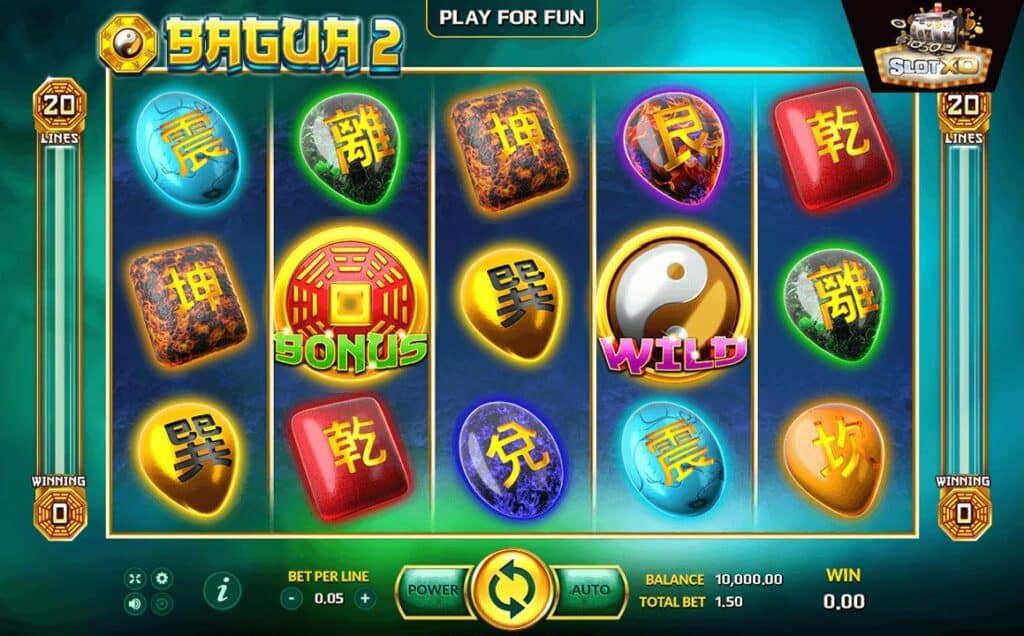 ตัวอย่างสล็อต Bagua 2