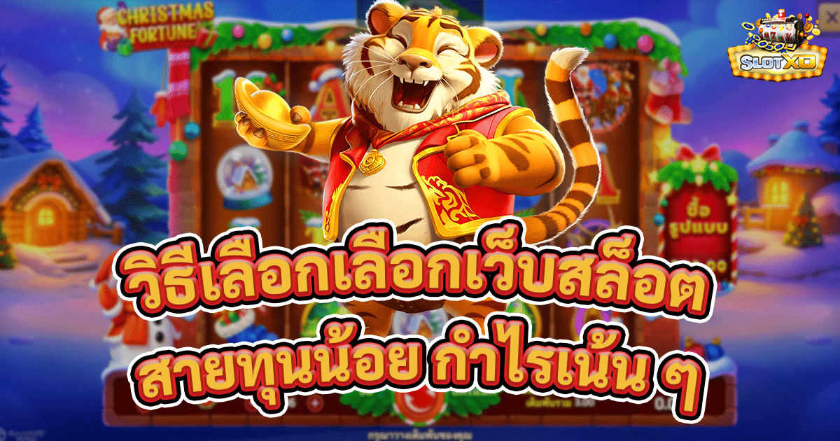 วิธีเลือกเลือกเว็บสล็อต